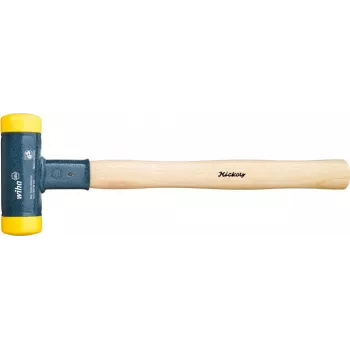 Martillo de cabeza blanda sin rebote Wiha No-recoil con mango de madera de nogal americano