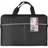 Funda para portátil DEFENDER Lite 39,6 cm (15,6 inch) negro/gris, poliéster, cremallera, asa de transporte, correa de hombro extraíble