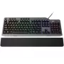 Teclado mecánico gaming Lenovo Legion K500 – tamaño completo 104 teclas USB, QWERTY US English, retroiluminación RGB, gris/negro