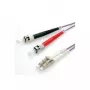 Cable de conexión de fibra óptica ROLINE 50/125µm LC/ST OM4 lila 2 m