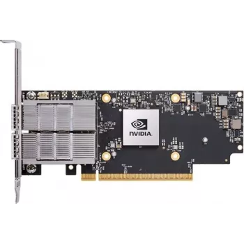 NVIDIA Mellanox ConnectX-7 MCX755106AS-HEAT Tarjeta de red Dual-Port QSFP112 200Gbit HHHL 900-9X7AH-00