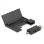 Lector de tarjetas DeLOCK 91014 USB 3.2 Gen 1 Type-A/Type-C negro MicroSD SD