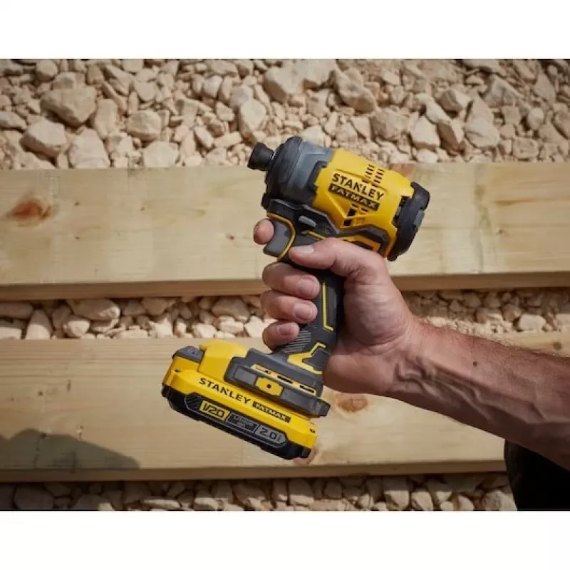 Stanley SFMCF820D2K atornillador de impacto 2900 rpm negro, amarillo