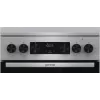 Gorenje GKS5C71XF cocina independiente con horno Plata