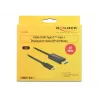 DeLOCK 85256 Cable de vídeo Adaptador 2 m USB Type-C DisplayPort Negro