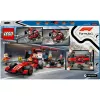 LEGO City F1-Boxenstopp-Set 60443 – Coche Ferrari F1, 322 piezas, 5 minifiguras, edad 6+