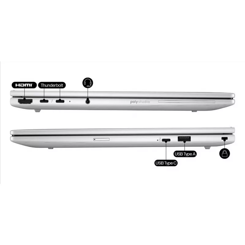 Portátil HP EliteBook G8 Ultra 7 255U 14,0 inch WUXGA IPS 400 cd/m² AG 32 GB DDR5 5600 SSD 1 TB Intel Arc Cámara 5 Mpx W11Pro