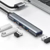 Hub USB QOLTEC 53793 — entrada USB 3.0, 3 conectores USB 2.0