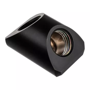Kit de montaje EK Water Blocks — latón negro altura 25 mm Ø 23 mm