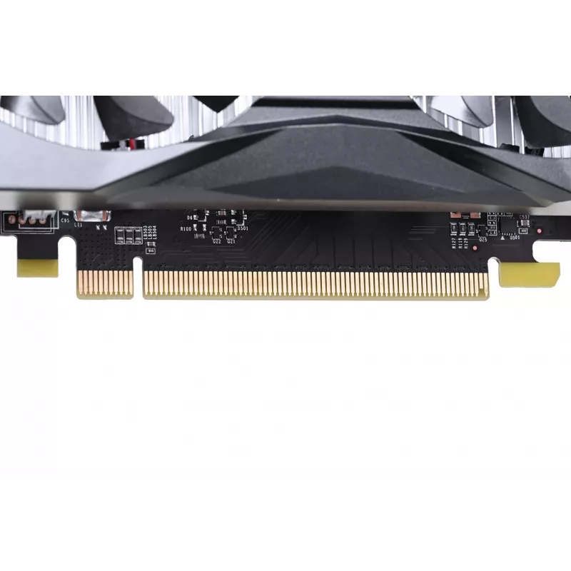 Tarjeta gráfica BIOSTAR GeForce GTX 1050 VN1055XF41, 4 GB GDDR5, 128 bits, PCIe 3.0, 1354 MHz, 2 ventiladores, DVI-D/HDMI/DisplayPort, negra