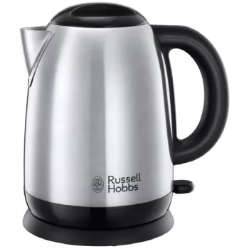 Hervidor eléctrico Russell Hobbs 1,7 L 2400 W negro plata