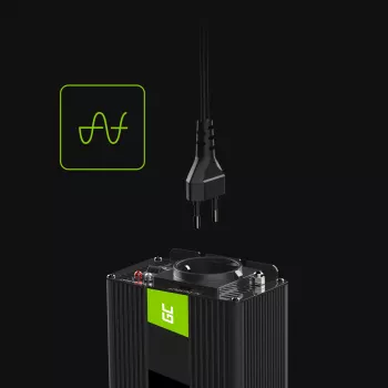 GREEN CELL Convertidor de tensión para coche 12V a 230V 150W/300W Onda senoidal pura