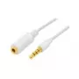 shiverpeaks 2 x 3,5 mm - 2 m 2m 3,5 mm 3,5 mm blanco (BS33112)
