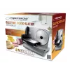 Esperanza Mortadella EKM018K cortafiambres eléctrico, 150 W, grosor máximo de corte 15 mm, acero inoxidable, plateado