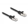 Cable DeLOCK RJ50 conector macho a conector macho S/FTP 0,5 m negro