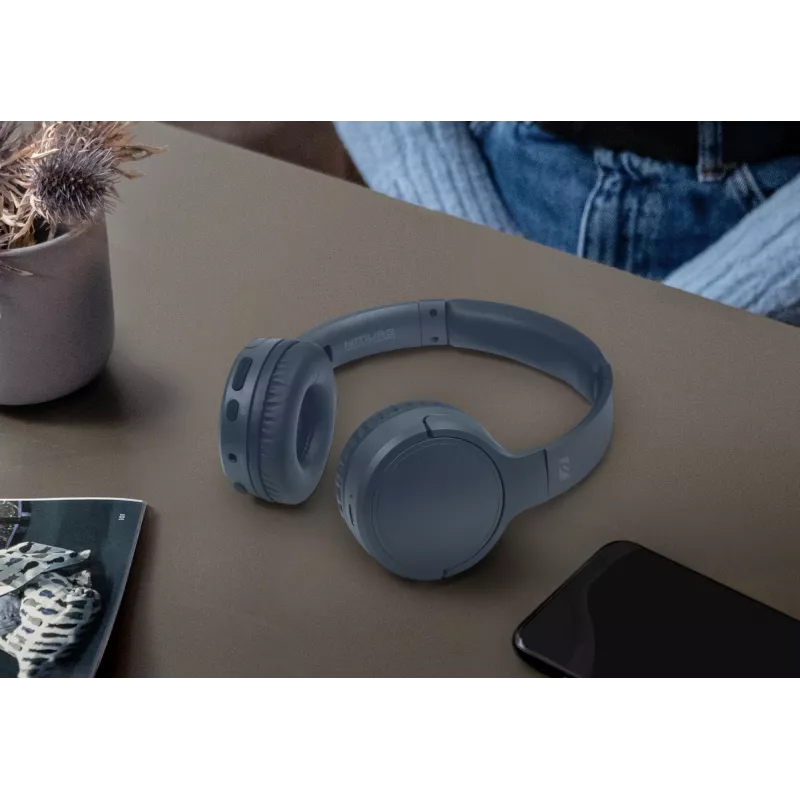 Muse M-272 BTB Auriculares/Headset Inalámbrico Diadema Música USB Type-C Azul