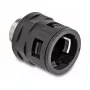 Racor para tubo DeLOCK 60455 M25 negro latón plástico 2 uds.