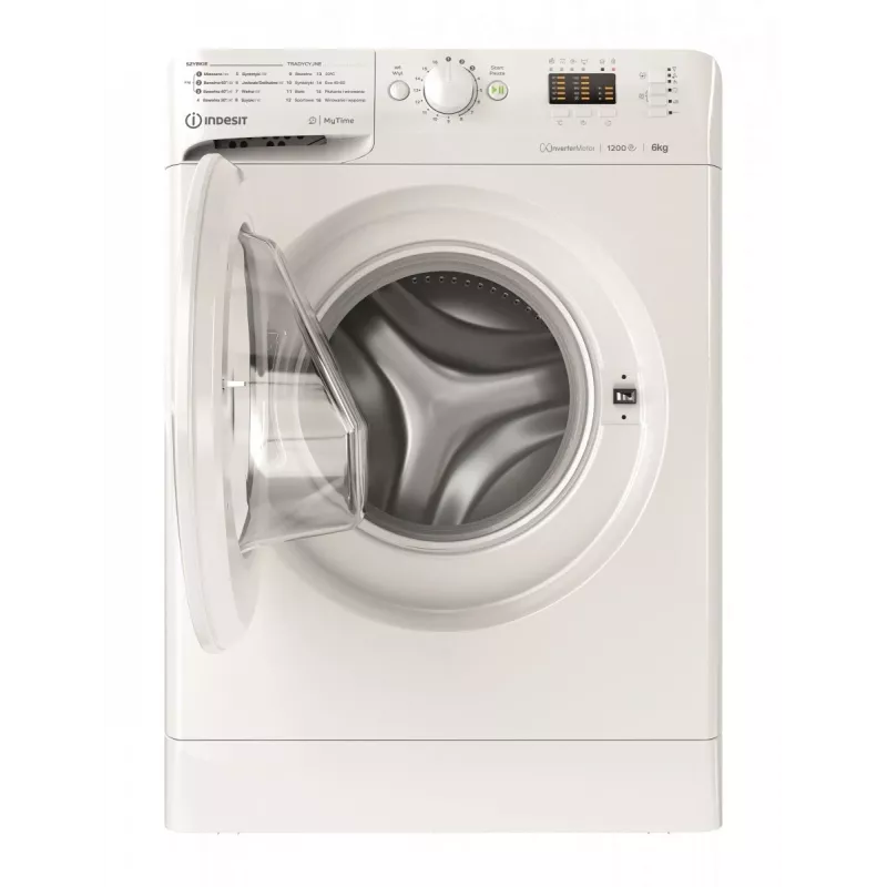 Lavadora Indesit MTWSA 61294 W PL 1200 rpm 6 kg