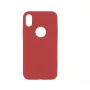 Funda para móvil Tellur Cover Slim para iPhone X/XS — piel sintética, rojo