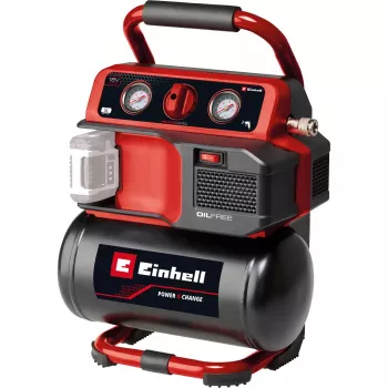 Power X-Change compresor de batería TE-AC 18/75 Li OF-Solo, 18 voltios (negro/rojo, sin batería ni cargador)