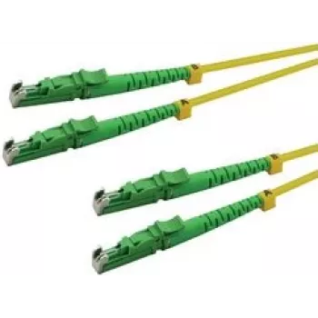 Logilink - cable de parcheo - LSH/APC monomodo (M) a LC/APC monomodo (M) - 2 m - fibra óptica - 9/125 µm - OS2 - libre de halógenos - amarillo (FP0EL02)