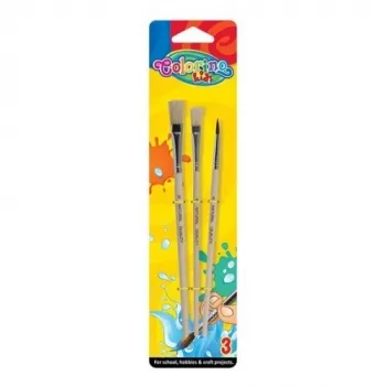 Pinceles Colorino para niños 3 uds. blíster