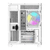 Caja de PC DarkFlash B275 PRO (blanca) con 6 ventiladores