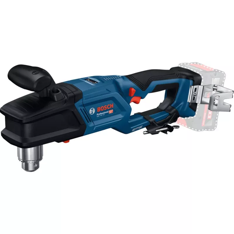 Taladro angular a batería GRD 18V-127 Professional solo, 18 voltios (azul/negro, sin batería ni cargador)