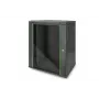 DIGITUS Dynamic Basic DN-19 16-U-EC-SW - armario - armario de red - apto para montaje en pared - RAL 9005 - 16U - 48,3 cm (19