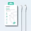 Cable de silicona blanco CB-SCL2 Lightning-USB-C USB Power Delivery USB-PD