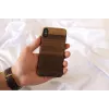Funda para smartphone man and wood para iPhone X/XS — fango negro