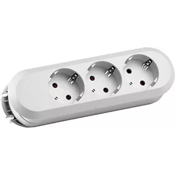 Bachmann SMART Regleta de 3 tomas, sin cable, blanco