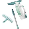 Limpiacristales con aspirador Leifheit Window Vacuum Glass Cleaner Dry&Clean con mango y cepillo 51003