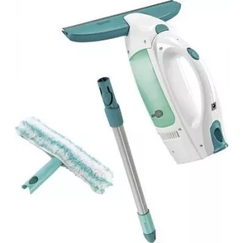 Limpiacristales con aspirador Leifheit Window Vacuum Glass Cleaner Dry&Clean con mango y cepillo 51003