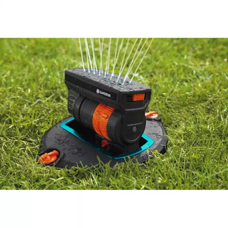 Aspersor emergente Gardena OS 140 negro