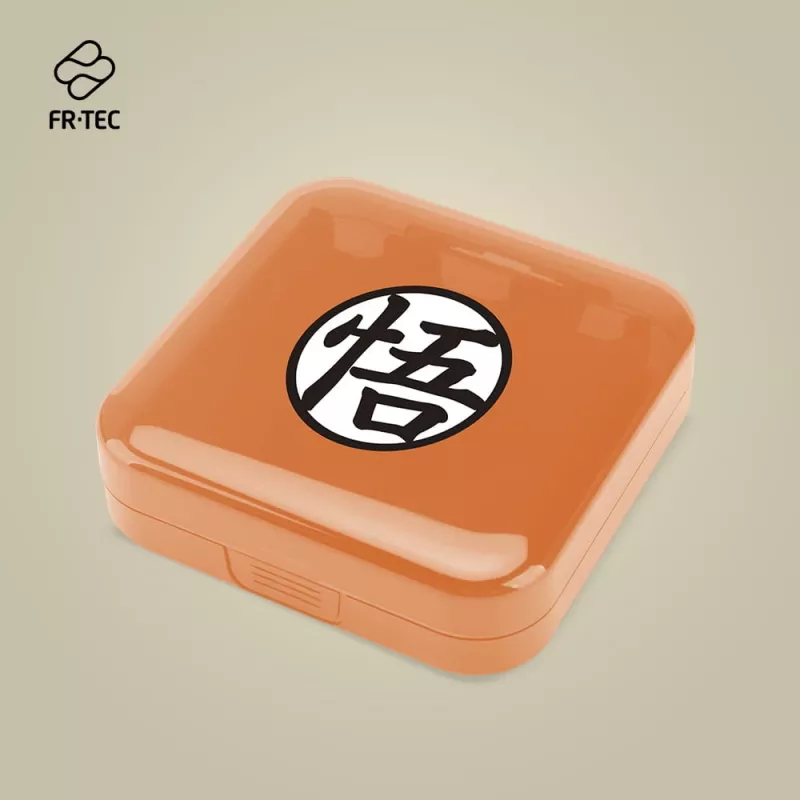 Estuche para cartuchos FR-TEC Dragon Ball Super Nintendo Switch naranja