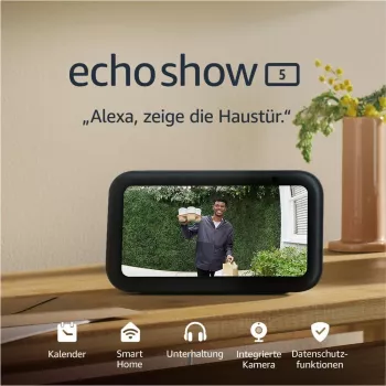 Altavoz inteligente Amazon Echo Show 5 (3rd Gen), negro