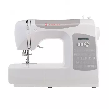 Máquina de coser computarizada SINGER C5205 Eléctrica Gris Blanco 1 paso