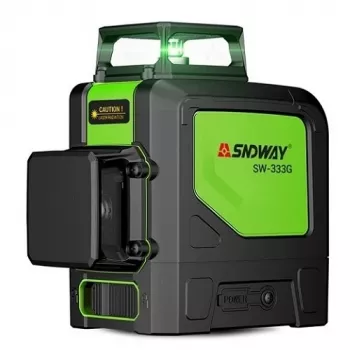 Nivel láser SNDWAY SW-333G 30 m haz verde