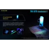 Nitecore TIKI GITD BLUE linterna, serie T, 300 lúmenes