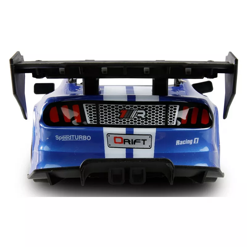 Amewi 21111 Coche de drift 4WD 1:24 RTR, azul, con iluminación inferior