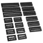 Organizador de cables Corsair CP-8920257 soporte para cables negro 17 uds.
