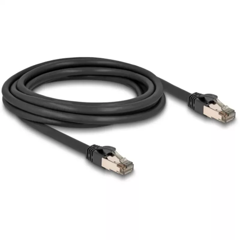 Cable de red DeLOCK RJ45 Cat.6A U/FTP 3 m negro