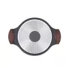 Menaje de cocina Resto Kitchenware Capella 2,6 L redondo negro madera