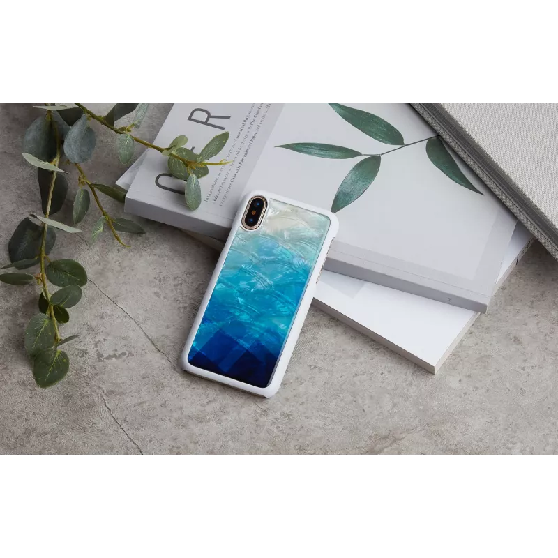 Funda para smartphone iKins para iPhone XS/S blue lake white