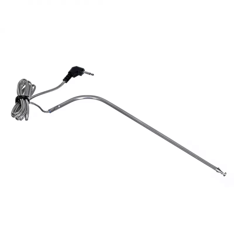 Termómetro alimentario GEFU sonda digital 0–250 °C, acero inoxidable, sensor de 16 cm