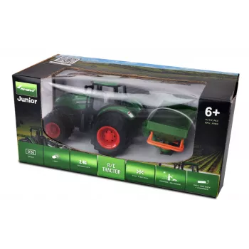 Tractor Amewi 22639 motor eléctrico 1:24 a partir de 6 años
