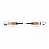 Cable HDMI DeLOCK 85729 2 m HDMI tipo A estándar negro dorado