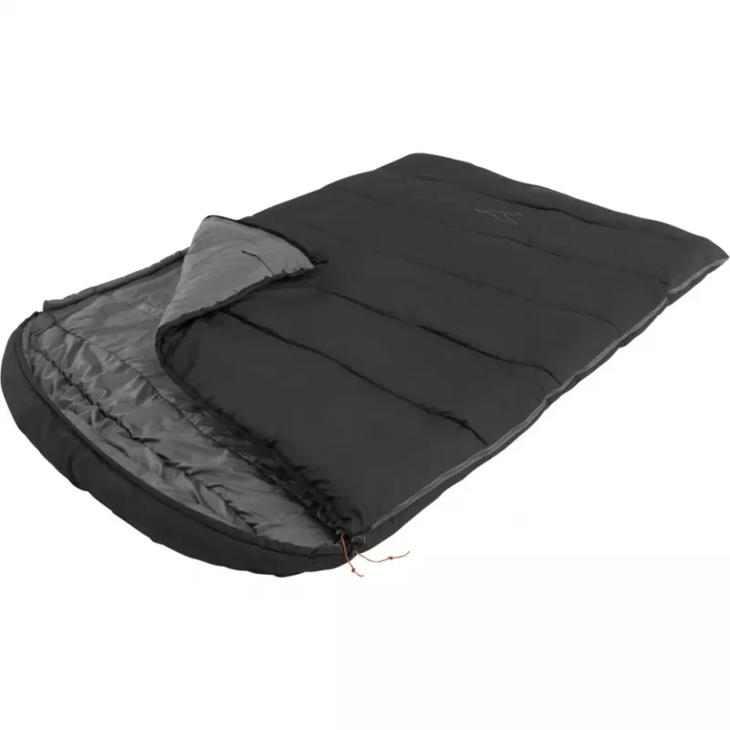 Saco de dormir Easy Camp 240209 adultos microfibra Oxford poliéster negro