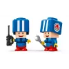 Juguete de construcción Set LEGO 72035 Super Mario Mario Kart Taller de Toad, niveles interactivos y figuras